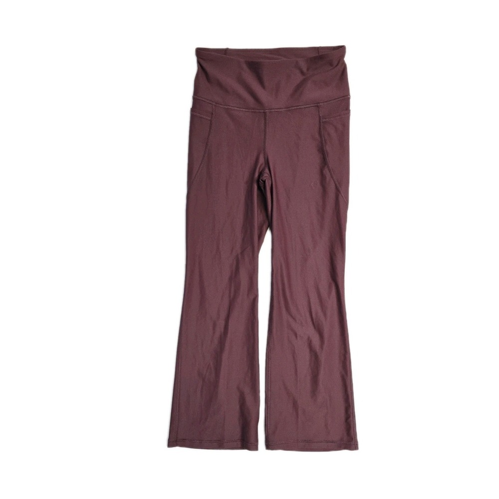Old Navy Women's Leggings Flare M Dark Red NWT